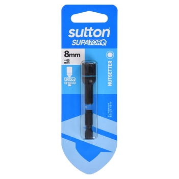 Nutsetter Bit S230 Supa TORQ Magnetic 8mm 65mm 1Pk Sutton Tools S230H01CG