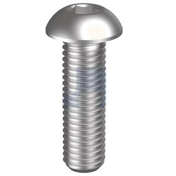 316 Stainless Finish Button Head Socket Screw Hex Metric Hobson