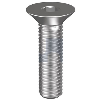 304 Stainless Finish Socket Screw Countersunk Hex Imperial Hobson