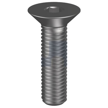 Zinc Plated (RoHS Compliant) Finish Socket Screw Countersunk Hex Imperial Hobson