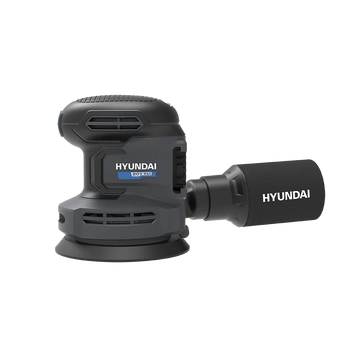 20V Cordless Orbital Sander - 5" Pad, Dust Collection, Variable Speed Control - Skin Only Hyundai SD20S