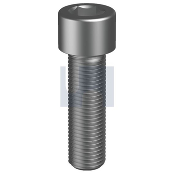 M10-1.25 X 30mm Plain Finish Socket Head Cap Screw Class 12.9 Metric Fine Hobson SHSOPFM100030 Pack of 200