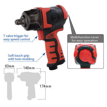 Impact Wrench 1/2 Shinano SI-1610