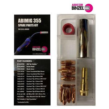 Abimig 355 Spare Parts KIT Binzel SK355.0000
