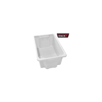 52L Stack & Nest Crates White