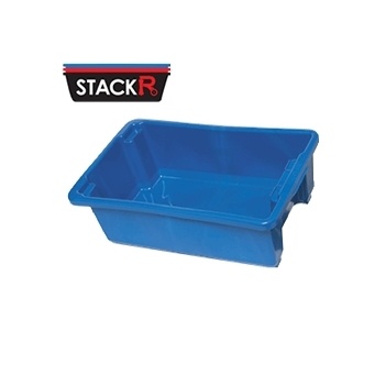 32L Stack & Nest Crates Blue