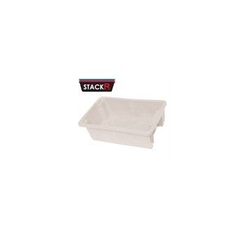 32L Stack & Nest Crates White
