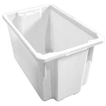 68 Litres Stack & Nest Crates Natural White SNR008NAT