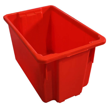 68 Litres Stack & Nest Crates Red SNR008RED