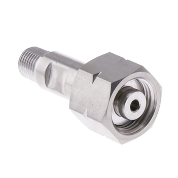 Inlet Connections German Standards Nut and Stem Stainless Steel DIN 01 - 1/4" NPT main image