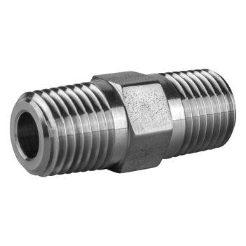 Adaptor Stainless Steel 1/4" NPT M - 1/4" NPT M Tesuco SPRO1R1RS