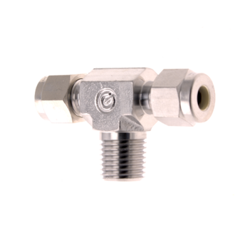 Genlok Male Branch T 1/4 NPT M - 1/4 Genlok