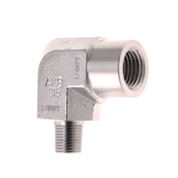 Genlok Elbow 1/4" F NPT to 1/8" M NPT