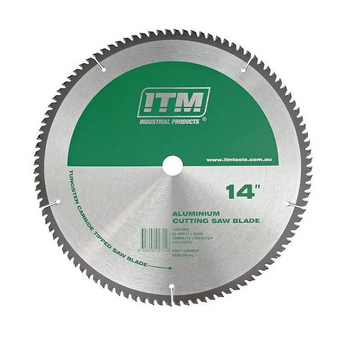 350mm TCT Aluminium Cutting Blade, 100T ITM SSBL350-AL