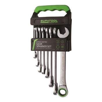 Single Way Gear Spanner Set 8 Piece Metric Kincrome STP3100