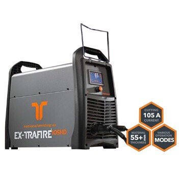 Plasma Cutter 105HD Package w/8m Machine Torch EX-Trafire T-EX105HD-M8M Heavy Duty Performance