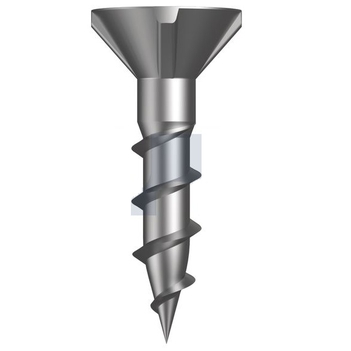 304 Stainless Finish Needle Point Countersunk Square Drive Hobson