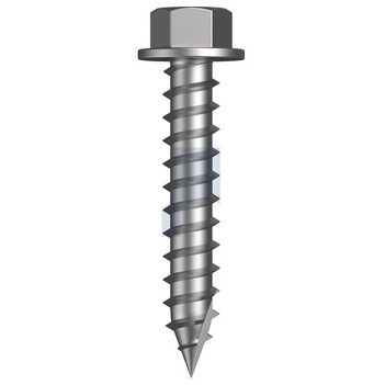 14-10 X 35mm 304 Stainless Finish Type 17 5/16AF Flanged Hex Pit Hobson T04WSRH1410035 Pack of 500