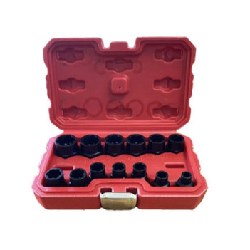 13 Pieces Damaged Nut/Bolt Extractor Set MAKO TOOLS TOS-013