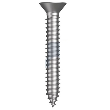 #4 X 1/2mm 316 Stainless Finish Self-Tapper Countersunk Phillips Hobson T16SSCP0424050 Pack of 200