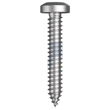 #4 X 1/2mm 316 Stainless Finish Self-Tapper Pan Phillips Hobson T16SSPP0424050 Pack of 200