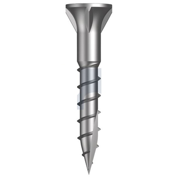 316 Stainless Finish Type 17 Bugle Batten - 4 Rib Square Drive Hobson