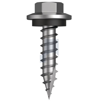 316 Stainless Finish Type 17 Hex Head + Washer Hobson