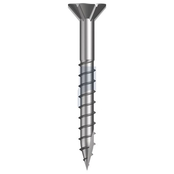 316 Stainless Finish Type 17 Self-Embed Head Square Drive Hobson