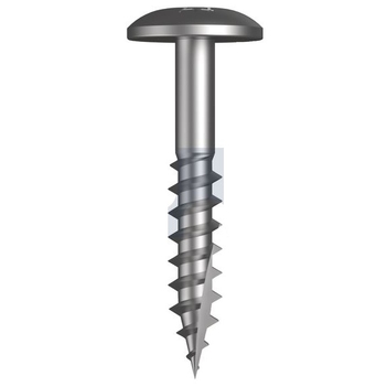 316 Stainless Finish Type 17 Button Head Square  Drive Hobson
