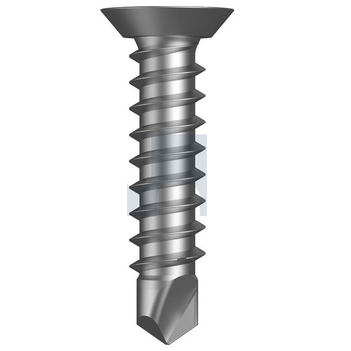 410 Stainless Finish Metal SDS Undercut Countersunk Phillips Drive Hobson