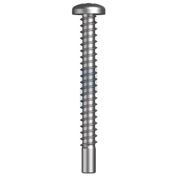 #06 X 1-1/4mm 410 Stainless Finish Self-Tapper Pan Phillips Pilot Point Hobson T41PSPP0620125 Pack of 1000