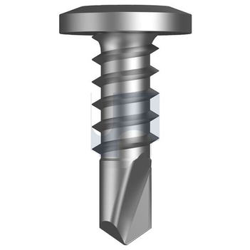 550 Stainless Finish Metal SDS Wafer Head Square Drive Hobson
