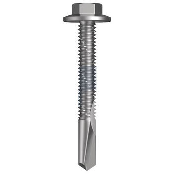 12-24X 44mm R1500 Bi-Metal 316 Stainless Finish s500 SDS Flanged Hex Hobson T6X5XFH1224044 Pack of 500