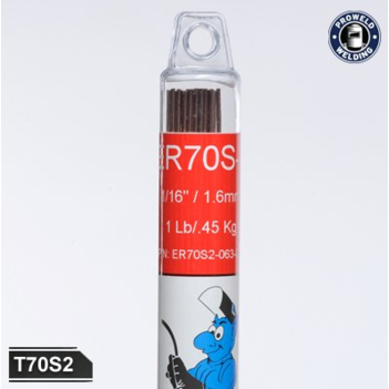 Tig & Oxy Carbon Steel Welding Rod Blue Demon ER70S-2  