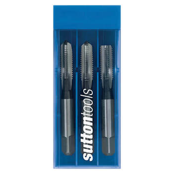 Tap T910 UN 1-1/4-8 2B Set 3Pce Straight ISO529 HSS Sutton T9103175