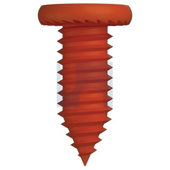M6.2-25X 16mm E-Coat Vibrant Orange Finish Serrated Flat Framing Screw Phillips Drive Hobson T9PFUEP6225016 Pack of 1000