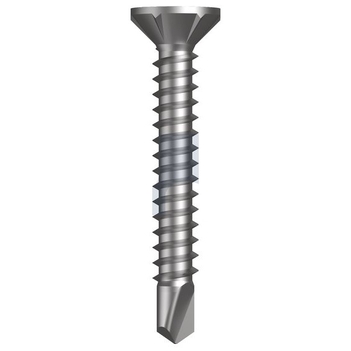 8-18X 30mm Class 3 Finish Metal SDS Countersunk Ribbed Phillips Drive Hobson T9PM3RP0818030 Pack of 1000