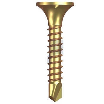 Zinc Yellow Passivate Finish Metal SDS Bugle Head Phillips Drive Hobson