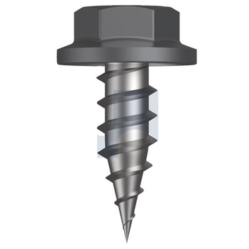 Basalt Class 4 Finish Needle Point Flanged Hex Hobson
