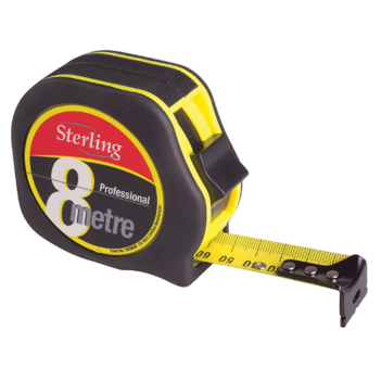 8m X 25mm Sterling Professional Tape Measure