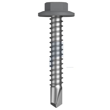 12-14X 35mm Bluegum Class 3 Finish Metal SDS Flanged Hex Head No-Scratchguard Hobson TBGM3FH1214035 Pack of 1000