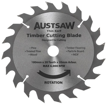 Thin Kerf Timber Blade Austsaw TBP1852024