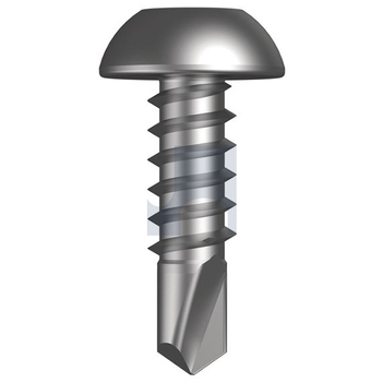 10-16X 16mm Blue Ridge (Pacific Blue) Class 3 Finish Metal SDS Pan Trilobular Drive Hobson TBRM3PI1016016 Pack of 1000