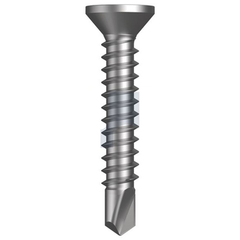 10-24X 30mm Dover White Zinc Yellow Passivate Finish Metal SDS Countersunk Phillips Drive Hobson TDWMYCP1024030 Pack of 1000