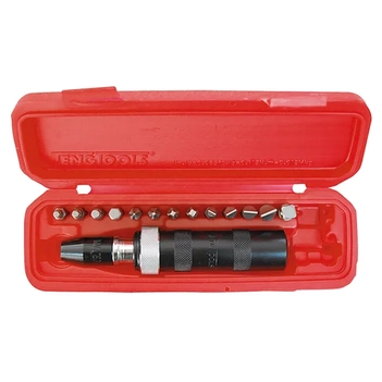 1/2" Dr. Heavy Duty Impact Driver Set 15-Piece Teng Tools TE-ID515