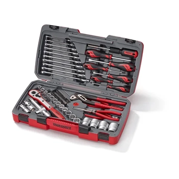 1/2" Drive Metric Socket & Tool Set 12Point 68-Pieces Teng Tools TE-T1268