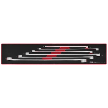 Long Ring Spanner Set 6-Piece TEX-Tray Teng Tools TE-TEXFLS06