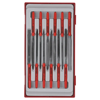 Needle File Set 12-Piece TC-Tray Teng Tools TE-TTNF12
