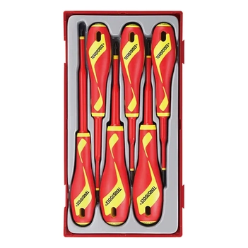 MD 1000V VDE Screwdriver Set (RBD) 6-Piece TC-Tray Teng Tools TE-TTV706N