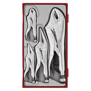 Power Grip Plier Set 5-Piece TC-Tray Teng Tools TE-TTVG05